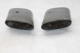 331.mb1y03 Mercedes-benz 2003 Sl500 R230 Roadster #237 Rear Muffler Exhaust Tips Left Right