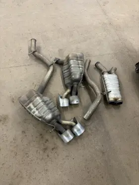 Catback-mb-e55-amg Mercedes-benz W211 E55 Amg Factory Exhaust