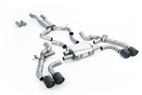 Milltek Sport Ssxbm1214 Axle-back Exhaust For 2022 Bmw X3 X3m / Comp 3.0