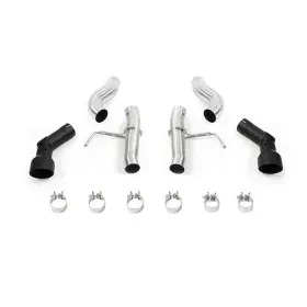 Mmexh-cam4-16adtrbk Mishimoto Exhaust System Kit Fits Chevrolet Camaro 2.0t/v6 Dual-tip Race Axle-ba