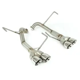 Rspd034 Nameless Performance Polished Tip Axle Back Exhaust For 15-18 Subaru Sti
