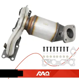 Ncaco00057 Naq Manifold Catalytic Converter For 2013 2014 2015 2016 Hyundai Santa Fe Sport 2.4l