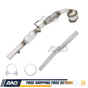 Ncaco00165 Naq Catalytic Converter Front Flex Pipe For 2018 2019-2022 Volkswagen Passat 2.0 L
