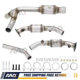 Ncaco00169 Naq Front Catalytic Converte For 2011-2013 Gmc Sierra 1500/ Yukon Xl 1500 6.2l