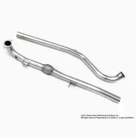 Nf.3002 Neuspeed Neu-f By 2.5 Inch Cat-back Midpipe 2012-2019 Fiat 500 Abarth/500t