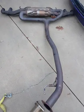 20100jf00a Nissan 2009-2016 Gtr R35 Stock Muffler No Tips Exhaust From 2015