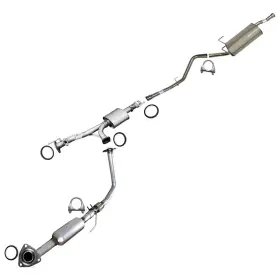604143 North Eastern Colt Exhaust Epa Approved-driver Side Catalytic Resonator Muffler Kit Fits 03-04 Tundra 4.7l