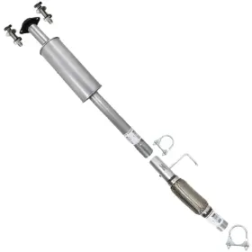 302204 Northeastern Exhaust Stainless Steel Resonator And Flex Pipe Kit Fits 2011-14 Ford F-150 3.5l 157 Inch Wb