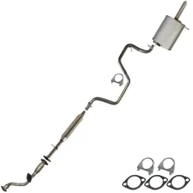 102105 Northeastern Exhaust 303100 104102 305100 Ypipe Resonator Muffler System Kit Fits 2004 Malibu 3.5l