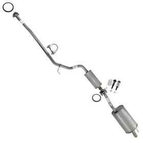 303133 Northeastern Exhaust Stainless Steel System Kit Fits 2014-2015 Honda Civic 1.8l Non-cng