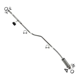 307100 Northeastern Exhaust Stainless Steel Resonator Intermediate Pipe Kit Fits 2001-2005 Honda Civic 1.7l