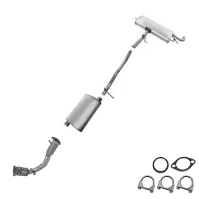 50072 Northeastern Exhaust Muffler Kit With Catalytic Fits 2010-2017 Equinox Terrain 2.4l