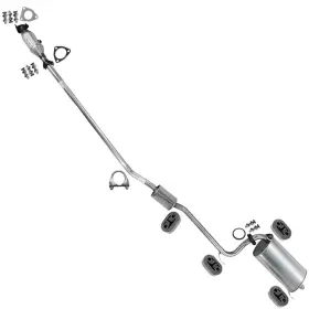 506151 Northeastern Exhaust Epa Catalytic Muffler And Resonator Kit Fits 1998-2002 Honda Accord 2.3l