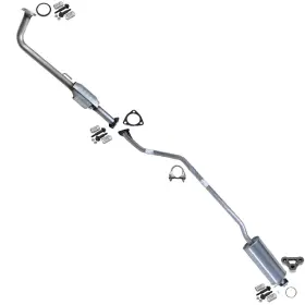 506175 Northeastern Exhaust Epa Approved Catalytic Resonator Kit Fits 2001-2005 Honda Civic 1.7l
