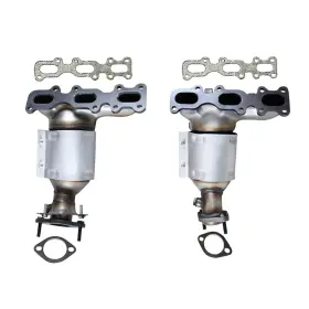 506327 Northeastern Exhaust Epa Pair Of Manifold Converter Fits 2013-2019 Edge Explorer Flex Taurus 3.5l