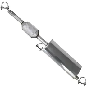 506393 Northeastern Exhaust Epa Catalytic Muffler Kit Fits 2002-2004 Grand Cherokee 4.0l 4.7l