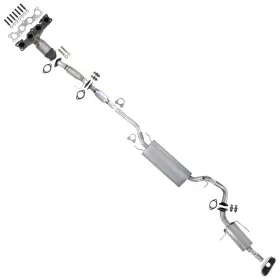 Northeastern Exhaust 506414 Epa Approved Complete Kit With Tip Fits 2013-2016 Santa Fe Sport 2.4l