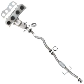 506451 Northeastern Exhaust Epa-front Manifold With Front Pipe And Rear Catalytic Kit Fits 2004-2005 Rav4 2.4l