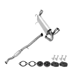 55492 Northeastern Exhaust Resonator Muffler System With Hangers Bolts Fits 2003-2006 350z 3.5l