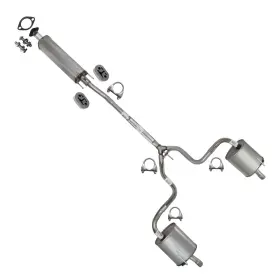 603155 Northeastern Exhaust Stainless Steel Resonator Muffler Kit Fits 2009-2012 Nissan Altima 2.5l