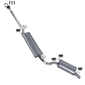 604137 Northeastern Exhaust Resonator Muffler Kit With Hangers Fits 2003 Acura Mdx 3.5l