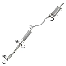 604204 Northeastern Exhaust Epa-approved Catalytic Resonator Muffler Kit Fits 2013-2018 Sentra 1.8l