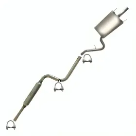 605115 Northeastern Exhaust Stainless Steel System Kit Fits 1996-2006 Sebring Stratus Cirrus