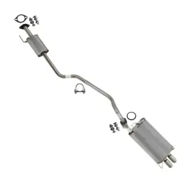 606103 Northeastern Exhaust Stainless Steel Resonator Muffler Kit Fits 2002-2006 Nissan Sentra 2.5l