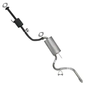 606131 Northeastern Exhaust Direct-fit Resonator With Muffler Assembly Kit Fits 2007-10 Hyundai Elantra 2.0l