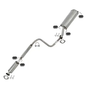 606143 Northeastern Exhaust Stainless Steel Resonator Muffler Kit With Hanger Fits 2004-2008 Aveo And Aveo5 1.6l