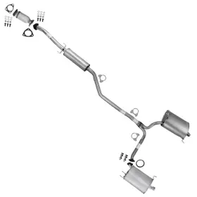 Northeastern Exhaust 607138 Epa Center Catalytic With Muffler Assembly Kit Fits 2009-2014 Tsx 2.4l