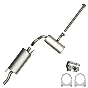 55260 Northeastern Exhaust 91775 95006 90580 Direct-fit Resonator Muffler System Kit Fits 97 - 99 Vw Cabrio 2.0l