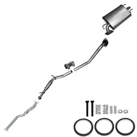 Ty34401 Northeastern Exhaust Front Pipe Resonator Muffler Kit Fits 2001-03 Highlander 2.4l Awd