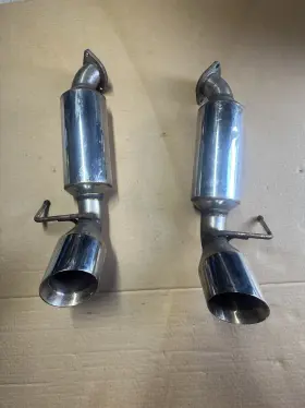 Performance Exhaust Kit 750221041374 Stainless Steel Axle Back Muffler For 09-20 Nissan 370z Infinti G37 3.7l