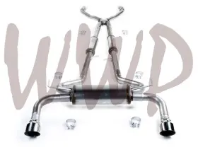 Performance Exhaust Kit 750221043910 Openbox Stainless Catback Muffler System For 14-24 Infiniti Q50 V6 And Tt