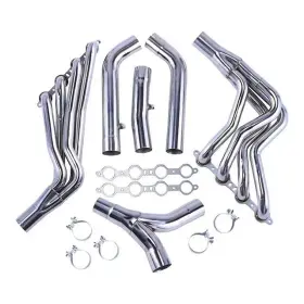Phab0021y44 Phab For Camaro Trans Am 1-7/8 Inch Stainless Long Tube Headers And Y Pipe Ls1 Ss Z28
