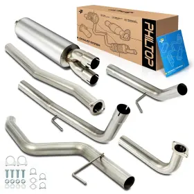 3831esk052fus Philtop Cat Back System Stainless Steel Fit For 2004-2015 Nissan Titan