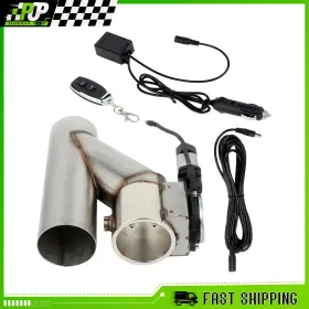 Pop106sp24719dt Pop-speedyparts 3 Inch In T-304 Electric Exhaust Valve System Kit