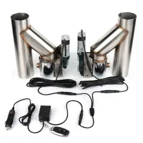 Pop106sp24918dt Pop-speedyparts 2pcs 3 Inch Electric Exhaust Valve 1pcs Controller Kit