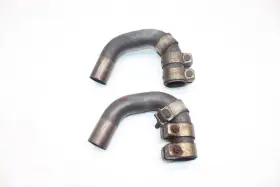 331.po1s01 Porsche 2001 Boxster 986 Conv #365 Exhaust Intermediate Pipes With Clamps