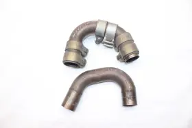 331.po1s04 Porsche 2004 Boxster 986 Convertible #350 Exhaust Intermediate Pipes Tubes