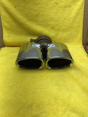 98711125401 Porsche Genuine Boxster 987 Exhaust Tip Eiesenmann Tail Pipe Oem