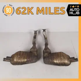 98711311402 Porsche 05-06 Boxster 987 2.7l Exhaust Mufflers Assembly Set Oem 62k