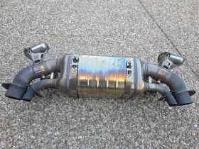 992.298.019.c Porsche 911-992 Turbo And S Oem Genuine Original Rear Muffler Silencer