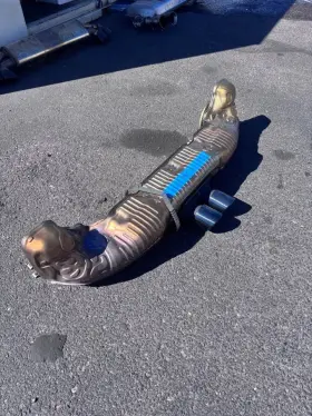9gt.251.697.b Porsche 9gt.251.052.d 911-992 Gt3 Oem Genuine Original Equipment Rear Muffler Silencer And Tips