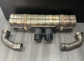 Porsche Oem Factory Original Equipment 997-111-097-92 Genuine 911-991 And 997 Gt3 Rs Rear Muffler Tips
