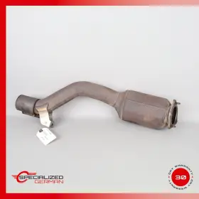 95811302350 Porshce 11-14 Porsche 958 Cayenne Turbo S Rear Left Side Exhaust Downpipe Oem