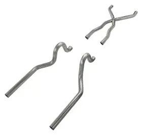 Sfc01 Pypes Performance Exhaust No-muffler Crossmember-back System 1967