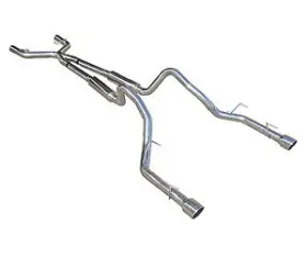 Sfm69b Pypes Performance Exhaust Sfm69 Mid-muffler System 2005-2010 Mustang V6 409 Ss 2.5 Diameter