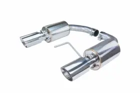 Sfm92ms Pypes Performance Exhaust - Pype Bomb 304 Ss Axle-back System With Split Rear Exit